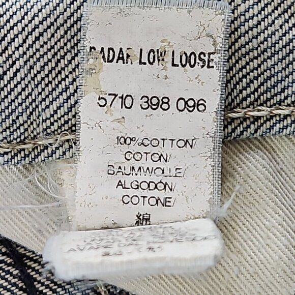 G-Star Raw 3301 Button Fly Straight Fit Blue Denim Jeans Men's Size 32Wx28L EUC - Picture 15 of 16